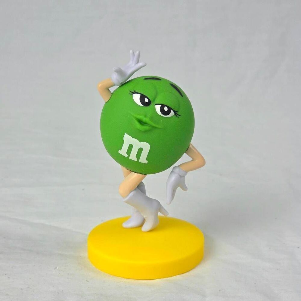 M&M’s Green Character PVC Figure 2019 Mars Candy Promo